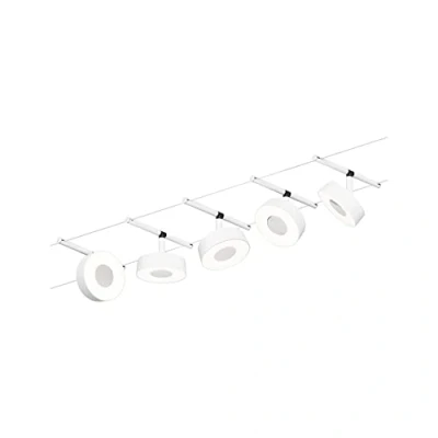Abbildung von Paulmann Circle LED Seilsystem 5fl. weiß matt