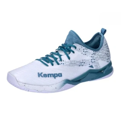 Abbildung von Kempa WING LITE 2.0 Handballschuh, Herren, Größe: 43, White/deep blue Textil/synthetik