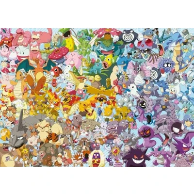 Abbildung von Ravensburger Puzzle 12000460 Challenge Pokémon 1000 Teile für Erwachsene und Kinder ab 14 Jahren, Puzzle, Geschenke, Yellow