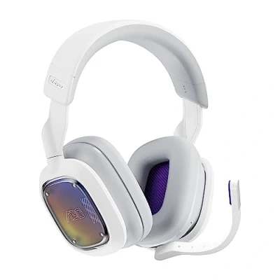 Abbildung von Logitech G Astro A30 LIGHTSPEED Kabelloses Gaming Headset, Bluetooth fähig, Dolby Atmos, Abnehmbares Boom, 27 h Akku, 3Daudiokomp., für PS5, PS4, Xbox, Nintendo Switch, PC, Android Weiß