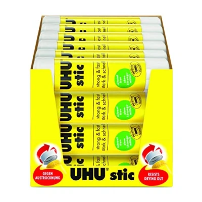 Abbildung von UHU Stic, Der Bewährte Klebestift Klebt Stark, schnell und dauerhaft, 24 x 8,2 g