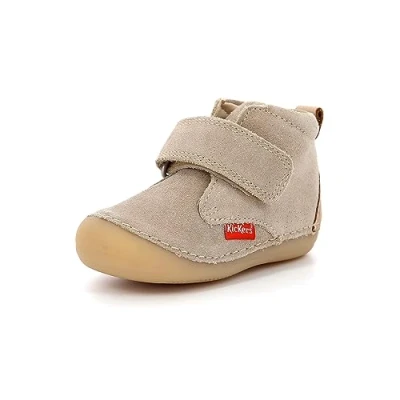 Abbildung von Kickers CUIR Sabio Lauflernschuh für Kinder, Größe: 24, Beige Schuhe