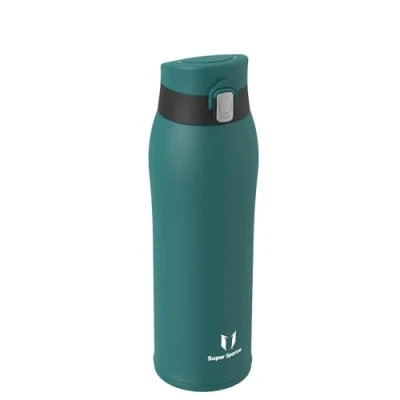 Abbildung von Super Sparrow Trinkflasche Edelstahl 18/8 Trinkbecher 750ml BPA Frei, Auslaufsicher Thermobecher, Trinkflaschen für Sport, Unterwegs, Schule, Outdoor, Büro, Zuhause