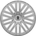 Abbildung von Sparco Corsa Bergamo 14 Silber Radzierblende