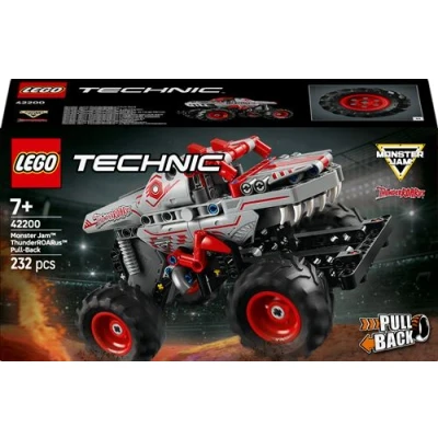 Abbildung von LEGO Technic Monster Jam ThunderROARus, Spielzeug Monstertruck mit Rückziehfunktion, Bauspielzeug für Kinder, Geschenk Jungen und Mädchen ab 7 Jahren 42200