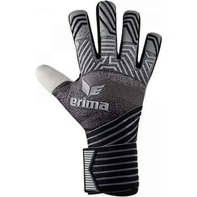 Abbildung von Erima Erwachsene Flex RD Pro Torwarthandschuh, schwarz/grau/weiß, 9