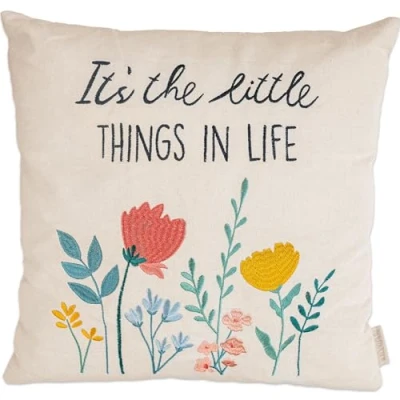 Abbildung von Papierdrachen Kissenbezug 40x40 cm Kissenhülle aus Canvas elegant und robust Dekoration Sofa Zierkissen Dekokissen Geschenkidee Florale Wiese Set 02