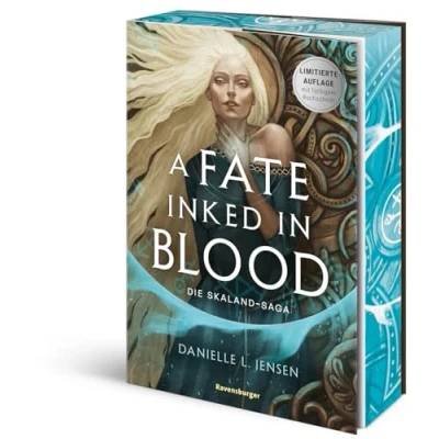 Abbildung von A Fate Inked in Blood Die Skaland Saga, Band 1 (Die BookTok Sensation! Limitierte Auflage mit Farbschnitt)