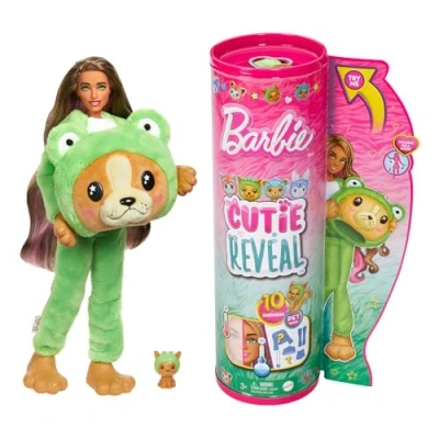 Abbildung von Polly Pocket Puppen und Spielset, Kitty Airways Flugzeug, Reisespielzeug mit 2 kleinen Tier, Drehbühne Zubehörteilen, HWP19