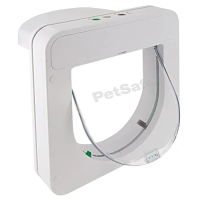 Abbildung von PetSafe Petporte smart Flap Mikrochip Katzenklappe, Automatischer Zugang mit Chip Erkennung, Für Katzen bis 7 kg