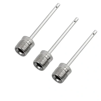 Abbildung von Mobi Lock Nadel zum Aufpumpen von Bällen (3er Pack) Luftpumpennadeln aus Edelstahl Ideal Aufblasen Fußball , Basketball und Allen Anderen Sportbällen
