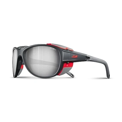 Abbildung von Julbo Herren Explorer 2.0 Sonnenbrille, Grau (Anthrazit/Orange), L
