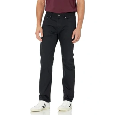 Abbildung von Amazon Essentials Herren Stretchjeans, Gerade Geschnitten, Schwarz, 33W / 32L