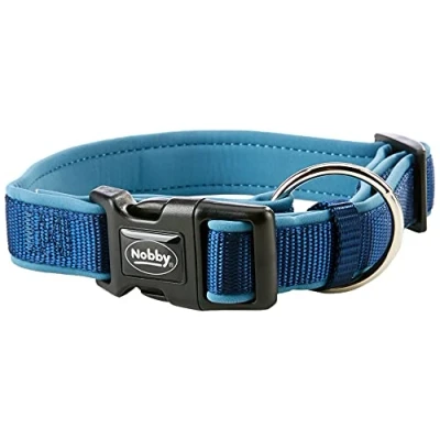 Abbildung von Nobby Halsband Classic Preno, blau / L: 30 45 cm, B: 20/25 mm, 1 Stück