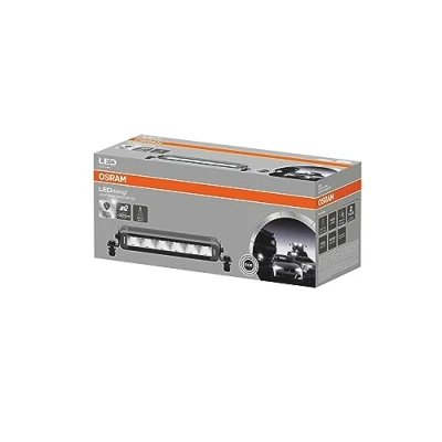 Abbildung von OSRAM LEDriving® Lightbar VX180 SP SR, LED Zusatzscheinwerfer für Fernlicht, spot, 6000K, 1400lm, Lichtstrahl bis zu 320m, 12V/24V, ECE Zulassung