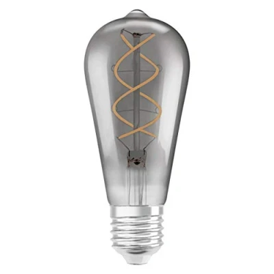 Abbildung von OSRAM LED Vintage Edition 1906, Sockel: E27, Nicht Dimmbar, Warmweiß, Rauchglas Optik, 1 Stück (1er Pack)