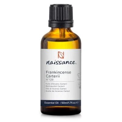 Abbildung von Naissance Afrikanisches Weihrauchöl (Nr. 129) 50ml Boswellia Carteri 100% Naturreines Weihrauch Ätherisches Öl für Naturkosmetik, Aromatherapie, Duftlampe Duftöl Aroma Diffuser