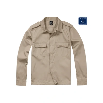Abbildung von Brandit Hemd, Herren, Größe: Small, Beige