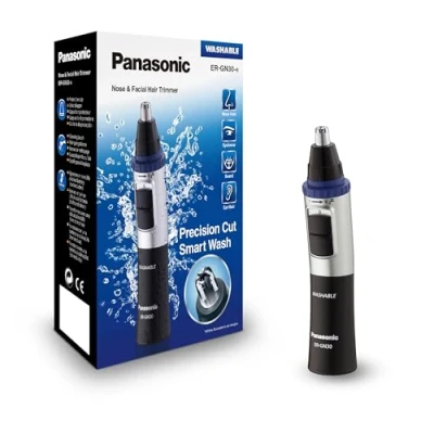 Abbildung von Panasonic Nasen/Ohrhaarschneider ER GN 30K mit Batteriebetrieb 1er Pack