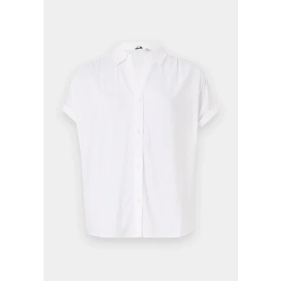 Abbildung von TOM Tailor Solid WITH Collar Hemdbluse, Damen, Größe: 38, White