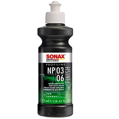 Abbildung von SONAX PROFILINE NP 03 06 (250 ml) zum professionellen Polieren von matten und verkratzten Lacken Art Nr. 02081410