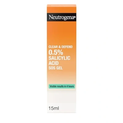 Abbildung von Neutrogena Clear &amp; Defend SOS Gel mit 0,5% Salicylsäure, 15 ml