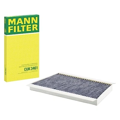 Abbildung von MANN FILTER CUK 3461 Innenraumfilter Pollenfilter mit Aktivkohle für PKW