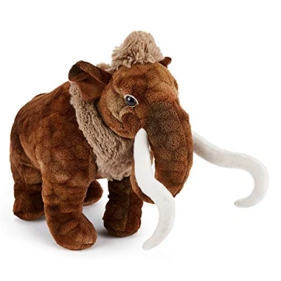 Abbildung von Zappi Co Plüsch Kinder Kuscheltier Weiches Kuschel Plüschtier Teil der Safari Tiere Kollektion, Perfekt für Kinder(30cm)(Wolliges Mammut)
