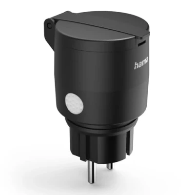 Abbildung von Hama WLAN Steckdose Outdoor (Smart mit Matter Smart Home, universal, IP44, für Außenbereich, gesteuerte App und Sprachsteuerung, Home als Zeitschaltuhr)