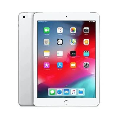 Abbildung von Apple iPad 9.7 (6. Gen) 32GB Wi Fi + Cellular Silber Entriegelte (Generalüberholt)