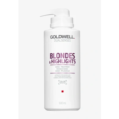 Abbildung von Goldwell Dualsenses Blondes &amp; Highlights Antiyellow 60SEK Treatment Haarpflege, Größe: 500 ml,