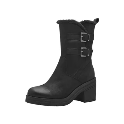 Abbildung von Marco Tozzi Snowboot/Winterstiefel, Damen, Größe: 38, Black Schuhe
