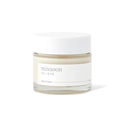 Abbildung von mixsoon Bean Cream Vegansnail, Long lasting Soothing Hydration for face, Korean Skin Care 1.69 fl.oz 50ml