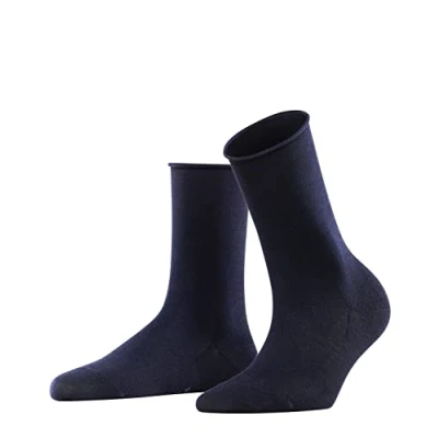 Abbildung von FALKE Damen Socken Active Breeze W So Lyocell einfarbig 1 Paar, Blau Dark Navy 6370, 39 42