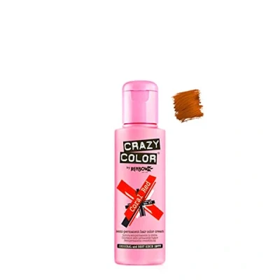 Abbildung von Crazy Color Semi Permanent Hair Dye coral red 57 100 ml, 1er pack (1 x 115 g)
