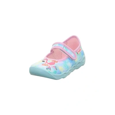 Abbildung von Superfit Bubble Hausschuh für Kinder, Größe: 33, Türkis/mehrfarbig Schuhe