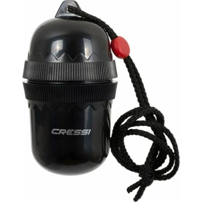 Abbildung von Cressi 1946 Dry Box Aufbewahrungsbox Wasserdicht, Schwarz, Uni