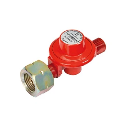 Abbildung von ROTHENBERGER Industrial Propan Konstantregler für Anwärmbrenner, Abflammgeräte, Unkrautvernichter mit 3/8“ Anschluss, 5 &amp; 11kg Flaschen 030925E