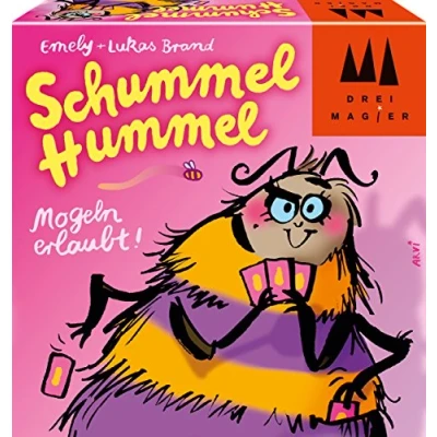 Abbildung von Schmidt Spiele 40881 Schummel Hummel, Drei Magier Kartenspiel