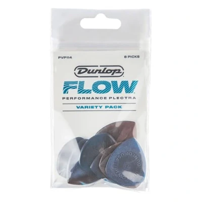 Abbildung von JIM DUNLOP Plektrum Variety Pack Flow Ulte, 8 Stück, Multicolor, Kaliber: 0,73 0,88 1 1,5 2 2,5 3mm