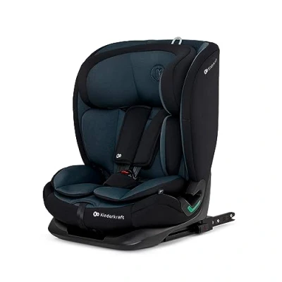 Abbildung von Kinderkraft ONETO3 I SIZE 76 150 cm Kindersitz 9 36 kg, Kinderautositze mit isofix, Einstellung der Kopfstütze, spezielle Sicherheitssysteme, 5 punkt gurte, Einsatz im set, Schwarz