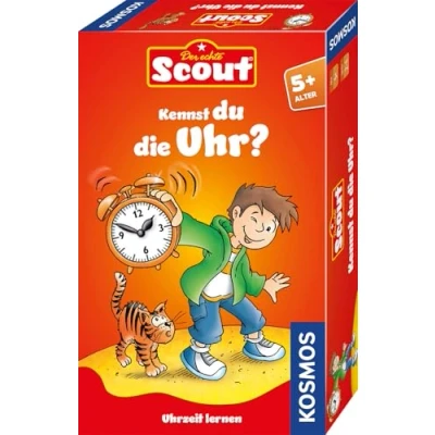 Abbildung von Kosmos 710545 Scout Kennst du die Uhr? Lernspiel für 1 4 Kinder ab 5, Reisespiel, Kinderspiel