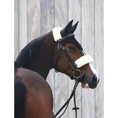 Abbildung von Kentucky Artificial Sheepskin Noseband Cover