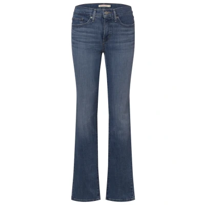 Abbildung von Levi&#039;s 314 Shaping Straight Jeans Leg, Damen, Größe: 25x30, Lapis gem blue