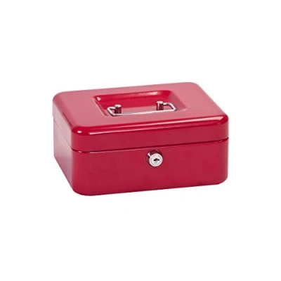 Abbildung von ALCO Albert 841 12 Geldkassette, 195 x 145 80 mm, rot