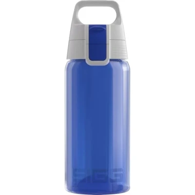 Abbildung von SIGG Trinkflasche Kinder Viva One Blau Für Kohlensäurehaltige Getränke Geeignet Auslaufsicher Spülmaschinenfest BPA frei Sport &amp; Schule 0,5L