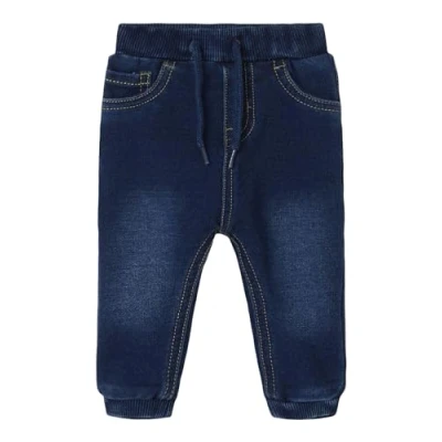 Abbildung von NAME IT Mädchen NBMBUNDO DNMTRUEBO SWE Pant NOOS Hose, Dark Blue Denim, 68