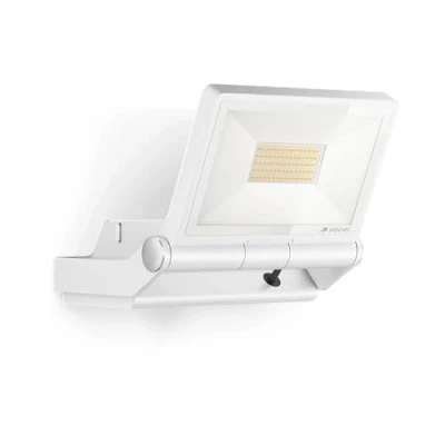Abbildung von Steinel LED Strahler XLED PRO ONE Max Weiß, 6093 lm Flutlicht, Aluminium Fluter, Panel schwenkbar, vernetzbar