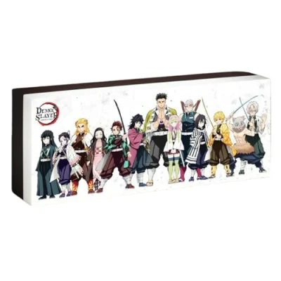 Abbildung von Demon Slayer Charakterlicht Offiziell lizenziert, wandmontierbares oder freistehendes Schreibtischlicht LED Boxlicht Anime Raumdekoration &amp; Merchandise