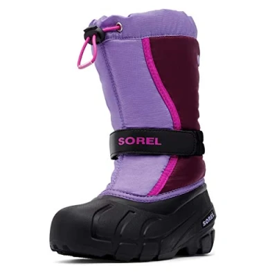Abbildung von Sorel KIDS FLURRY Schneestiefel für Unisex Baby, Lila (Purple Dahlia x Paisley Purple) Children, 29 EU